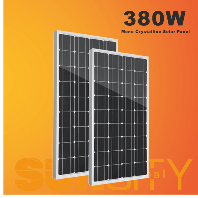 Yachu 380 W A‑Class Mono Crystalline Solar Panel