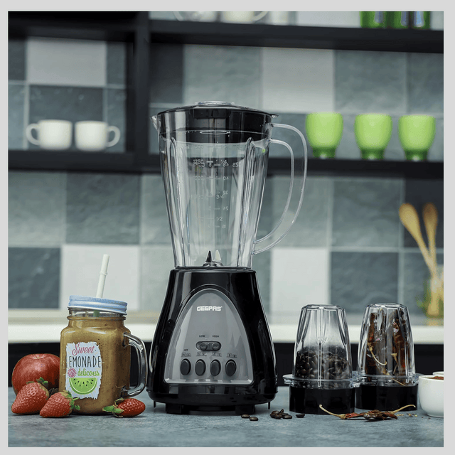 Geepas 3-in-1 Blender 600W GSB44034N