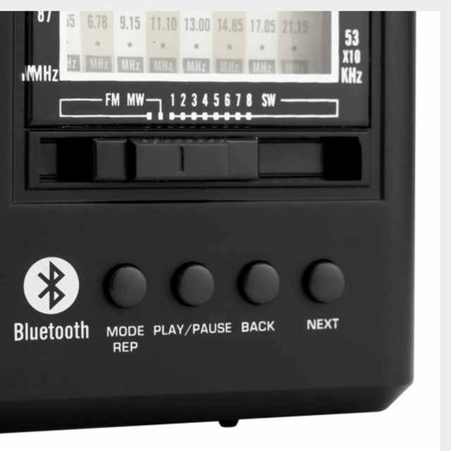Geepas Rechargeable Radio | BT/USB/SD/TF Music Player GR6842 - KWT Tech Mart Uganda