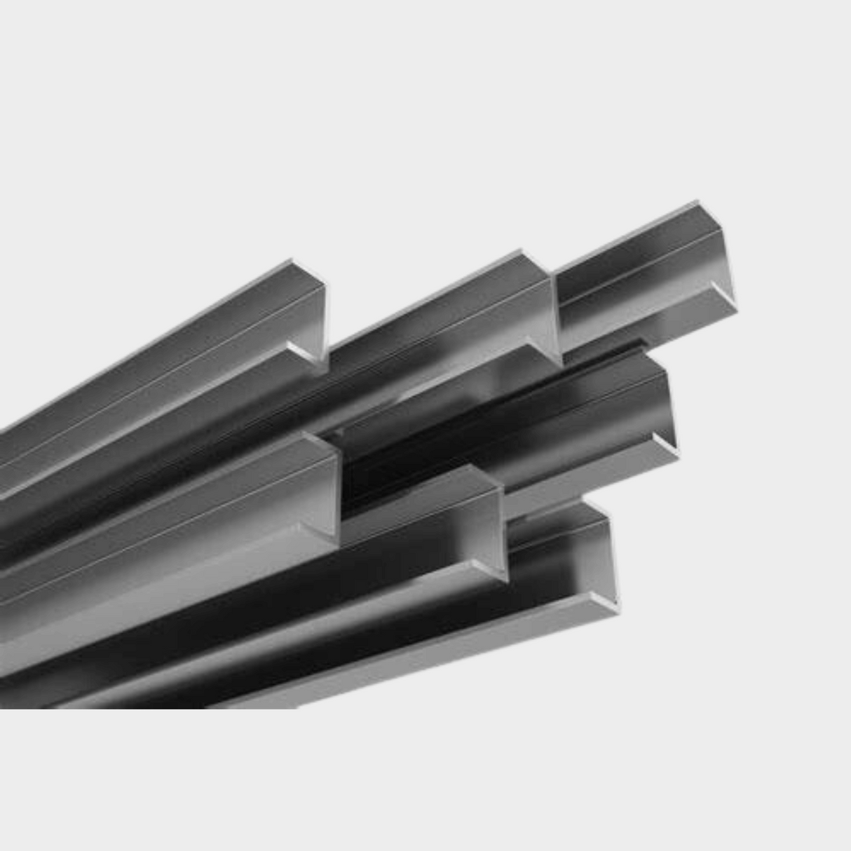 Samsung U Profile Aluminium - 4m Length for Duct Frame Construction