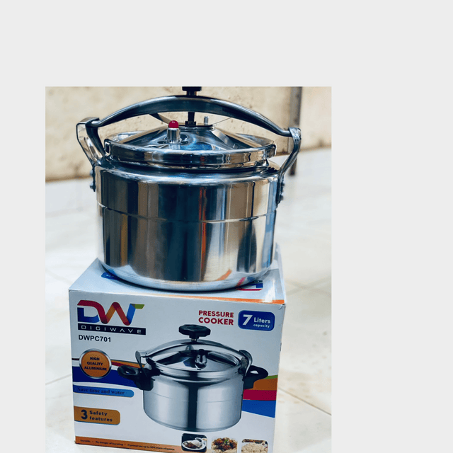 Digiwave 07L Aluminium Pressure Cooker, DWPC701