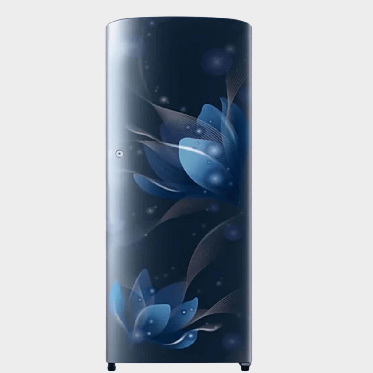 Samsung 210L Single Door Fridge, RR21 J3146U8, w/ Stabiliser - Saffron Blue