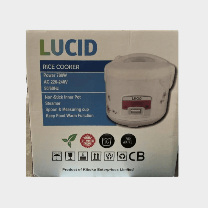 Lucid 1.8L Electric Rice Cooker Drum 700W - LERC