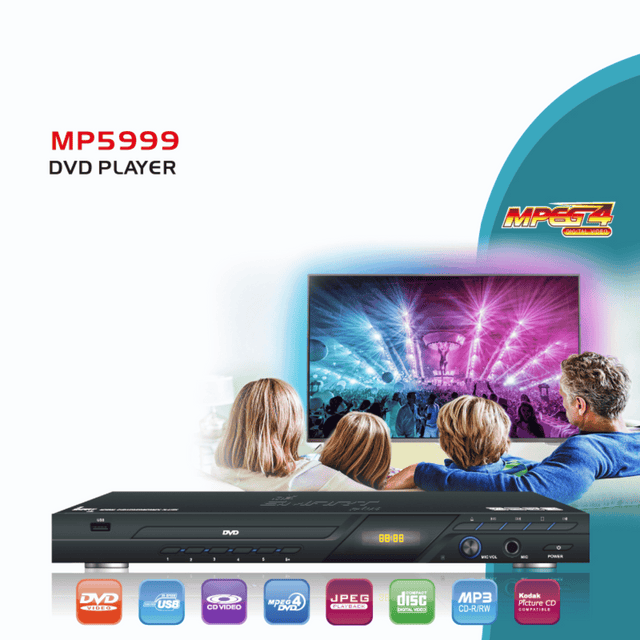 Smart Plus DVD Player with HDMI - MP5999