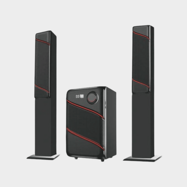 Globalstar 6.5" Home Theater Speaker System Woofer - Black Edition, Model GS-T6002