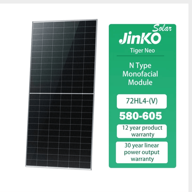 Jinko Solar 425W 31V Mono Solar Panel