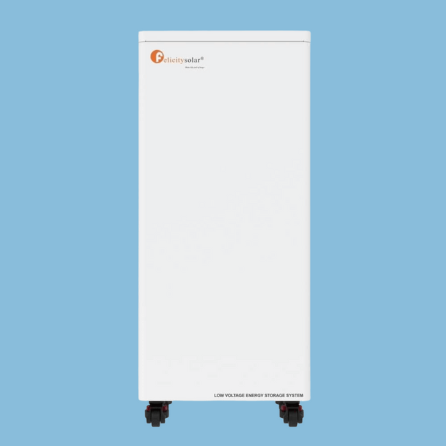 Felicity 51.2V 300Ah (15kWh) Lithium LiFePO₄ Battery FLA48300, 10kW Output, 6000 Cycles
