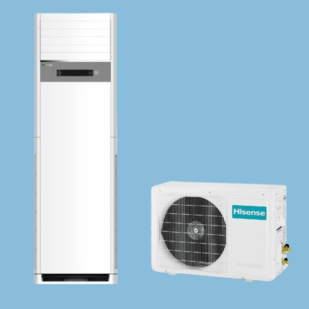Hisense 42000 BTU Floor Standing Air Conditioner  with quick cooling and powerful heating, multi-angle air intake  AUF-42CR6SDMPA1