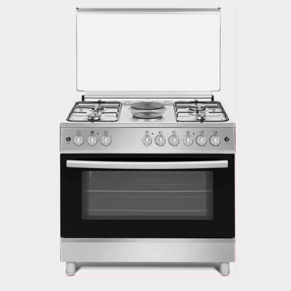 Titan 90x60cm Free Standing Cooker 4 Gas + 2 Electric Freestanding Cooker w/ Electric Oven, TN-FC9420XBS