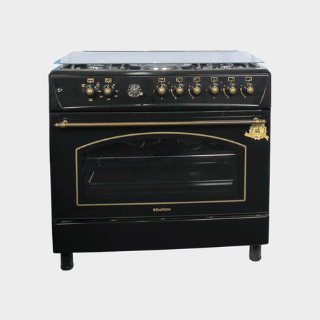 Blueflame rustic cooker FP942ERF – B 90cm X 60 cm black in color