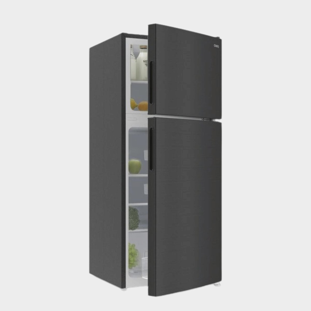 CHiQ 220L Top Mount Freezer Double Door Fridge CTM220DBIK3
