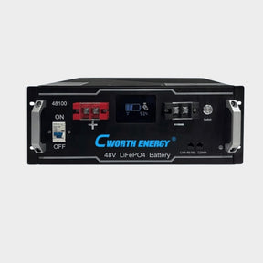 Cworth 5kWh 100Ah 48V Solar LiFePO4 Lithium Battery LBT-48100C