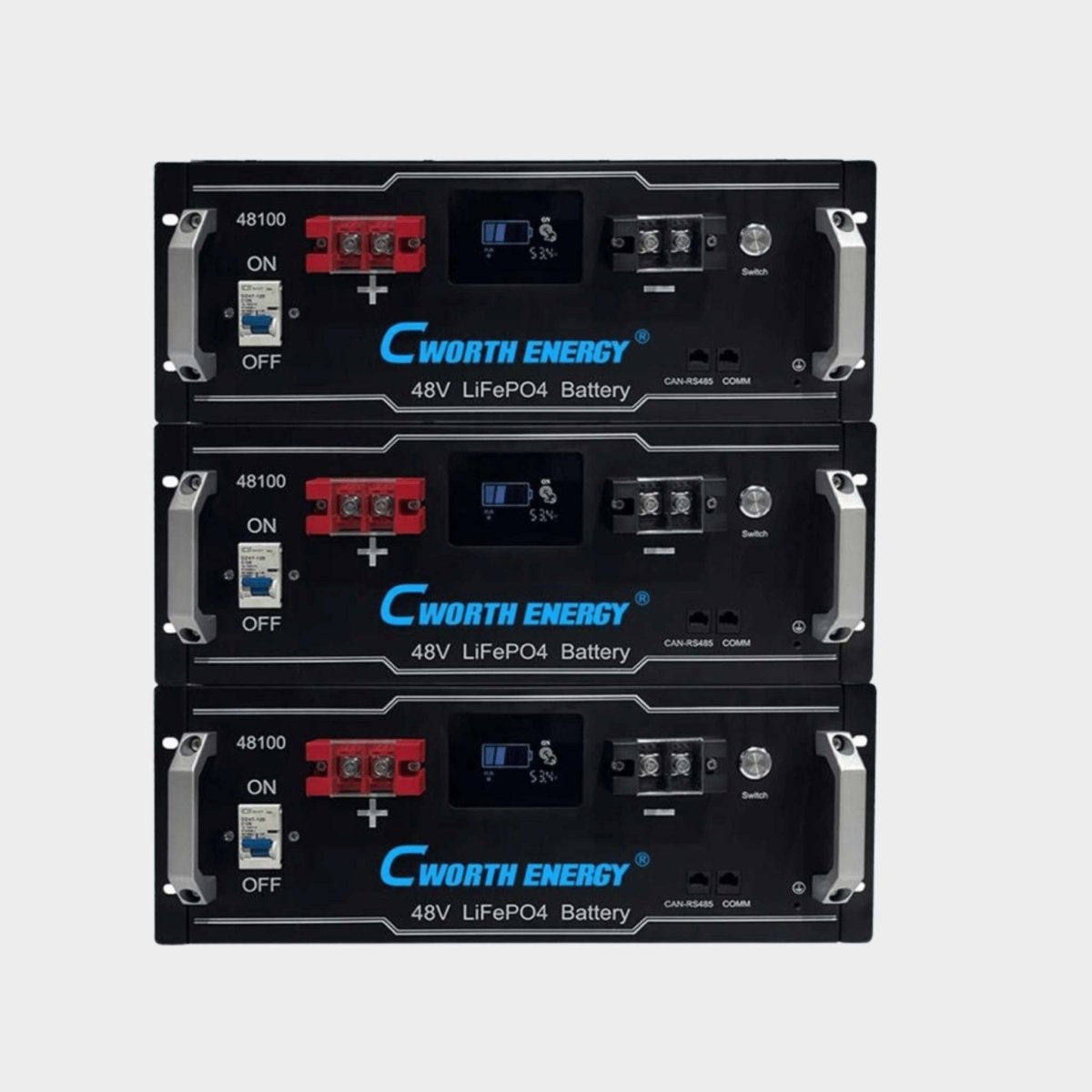 Cworth 5kWh 100Ah 48V Solar LiFePO4 Lithium Battery LBT-48100C