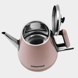 Geepas GK38012 Double Layer Electric Kettle 1.2L Stainless steel