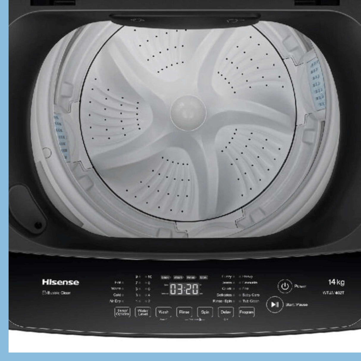 Hisense 14kg Top-Load Washing Machine
