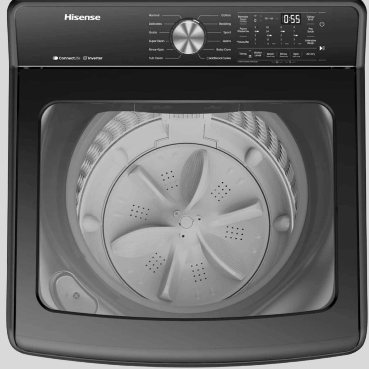 Hisense 18kg Top Load Washing Machine