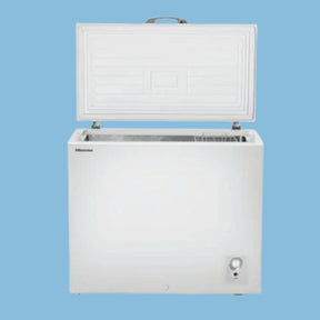 Hisense 260L Deep Freezer, Single Door Chest Freezer - Grey