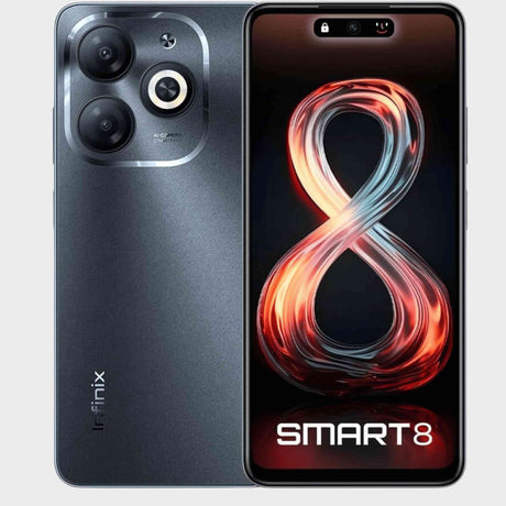 Infinix Smart 8 – 4GB RAM, 64GB, 5000mAh, 6.6" Display, X6525