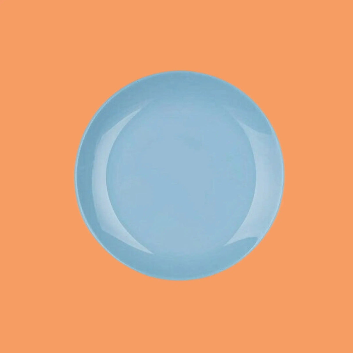 Luminarc 6 Pieces Of Luminarc Round Plain Design Dinner Plates – Blue