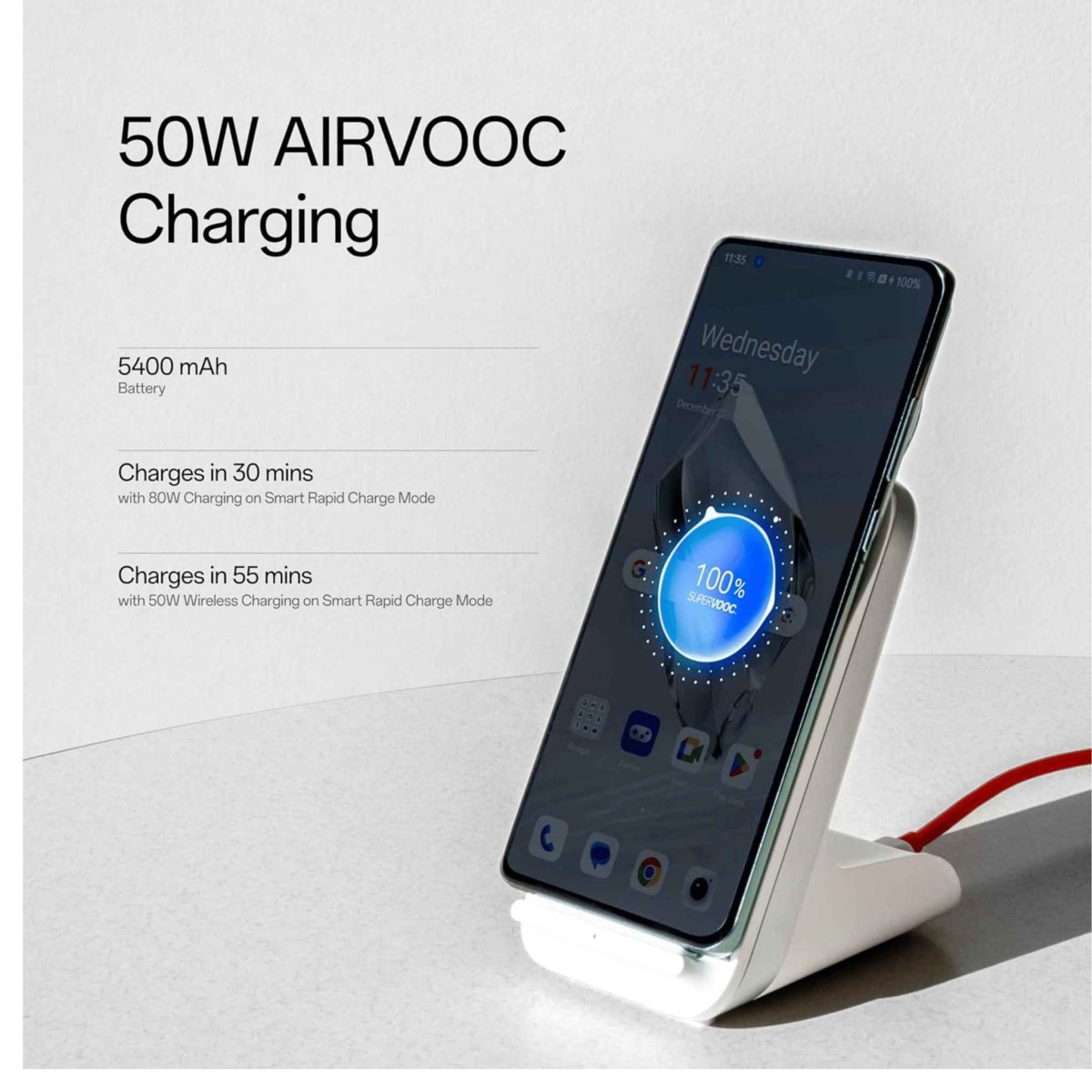 OnePlus 12 5G – 6.82", 12GB RAM, 256GB ROM, 50MP, 5400mAh – Black/Green