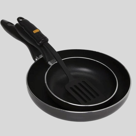 Royalford 2 - Piece Fry Pan Set + Turner 18/26cm - KWT Tech Mart