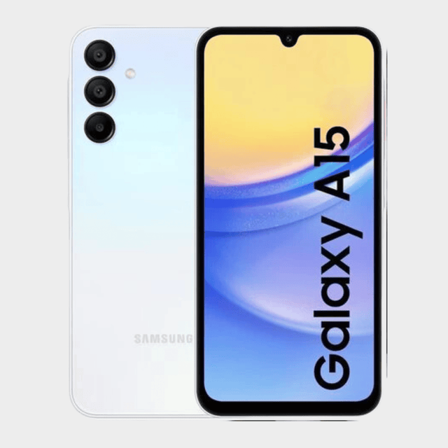 Samsung Galaxy A15 – 6.5", 4GB RAM, 128GB ROM, 5000mAh – Black - KWT Tech Mart
