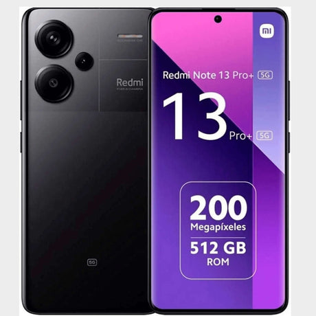 Xiaomi Redmi Note 13 Pro+ – 8GB RAM, 256GB ROM, 200MP, 5000mAh – Black/Blue - KWT Tech Mart
