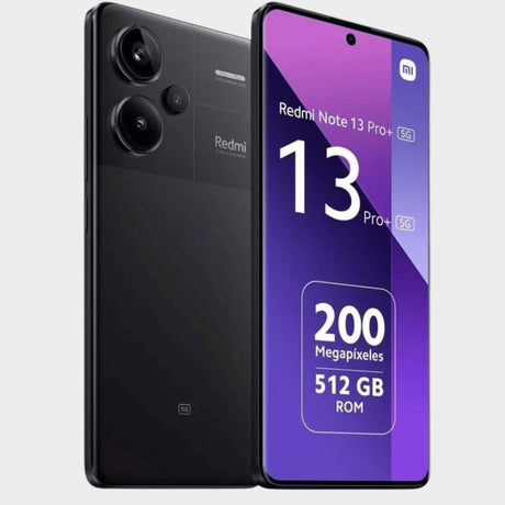 Xiaomi Redmi Note 13 Pro+ – 8GB RAM, 256GB ROM, 200MP, 5000mAh – Black/Blue - KWT Tech Mart