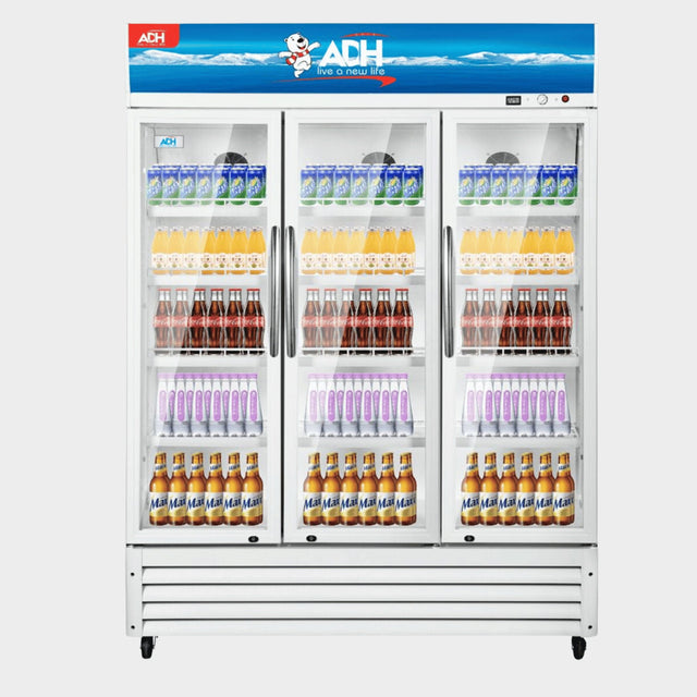 ADH 120 Liters Single Door Refrigerator – Silver - KWT Tech Mart