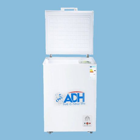 ADH 130L Chest Freezer – Silver - KWT Tech Mart