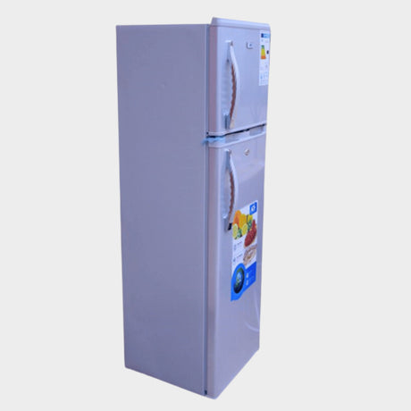 ADH 178L Double Door Refrigerator – Silver - KWT Tech Mart