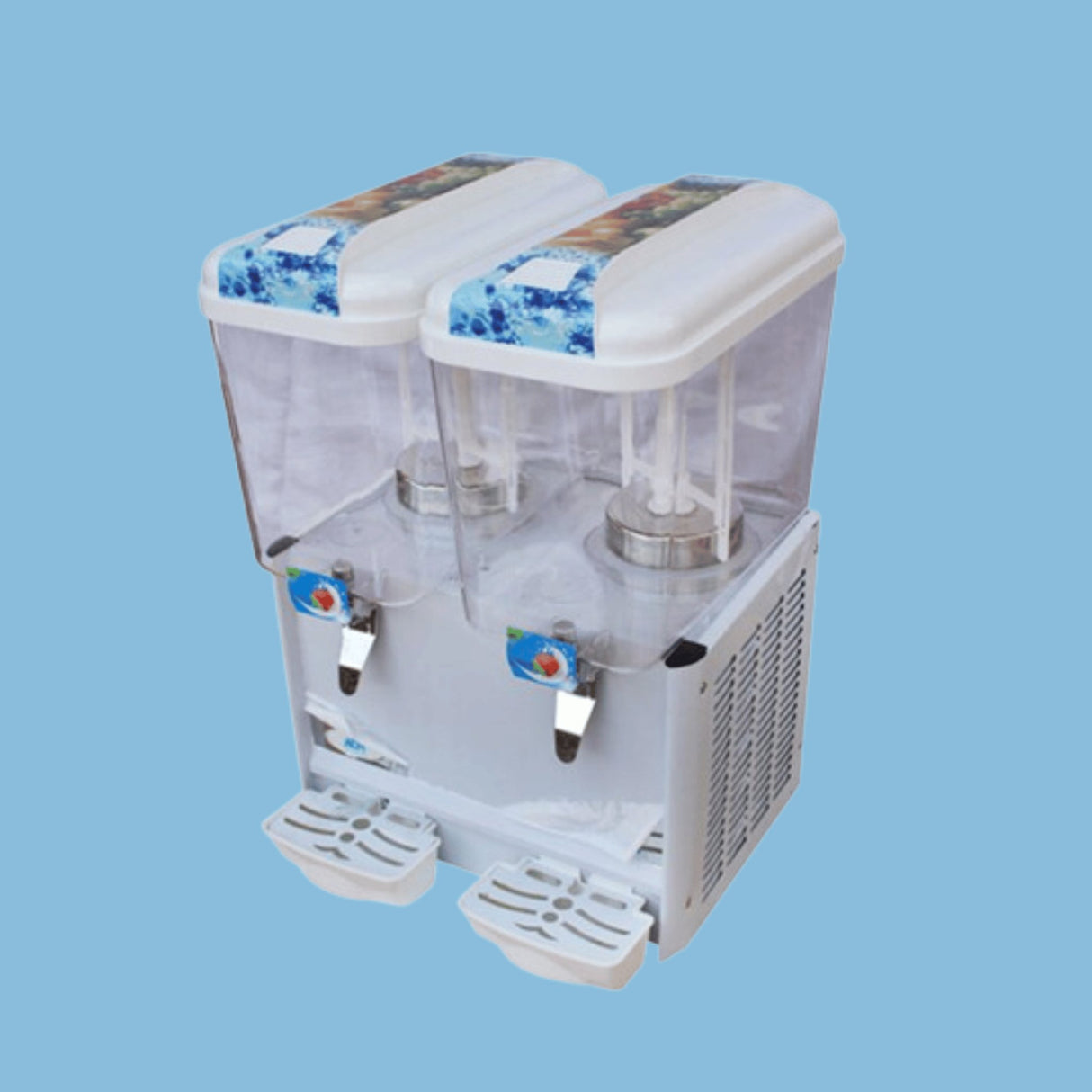 ADH 18 Litres Double Juice Dispenser, White - LSJ18X2 - KWT Tech Mart