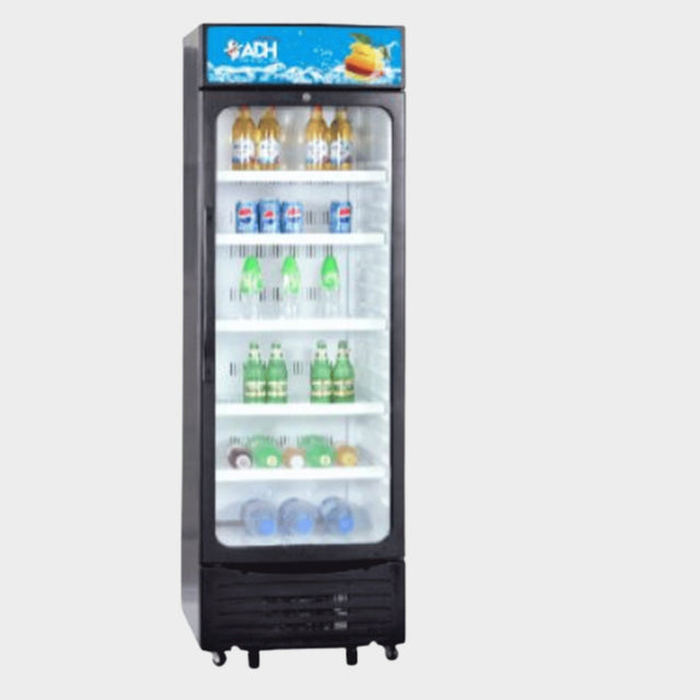 ADH 365Litres Display Refrigerator – Black - KWT Tech Mart