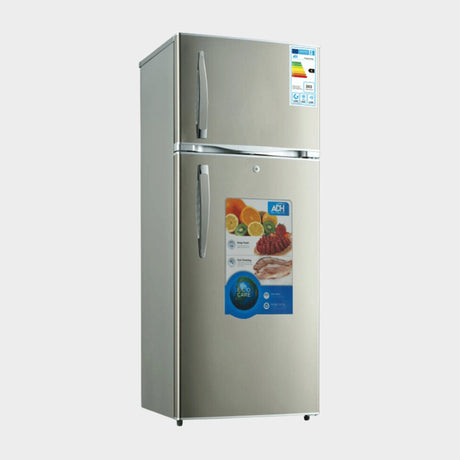 ADH 428 Litres Double Door Refrigerator – Silver - KWT Tech Mart