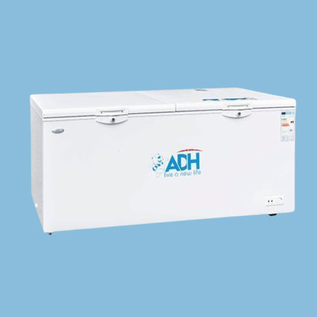ADH 600L Double Door Deep Freezer – White - KWT Tech Mart