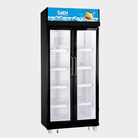 ADH 625L 2Door Beverage Cooler Display Showcase Refrigerator - KWT Tech Mart