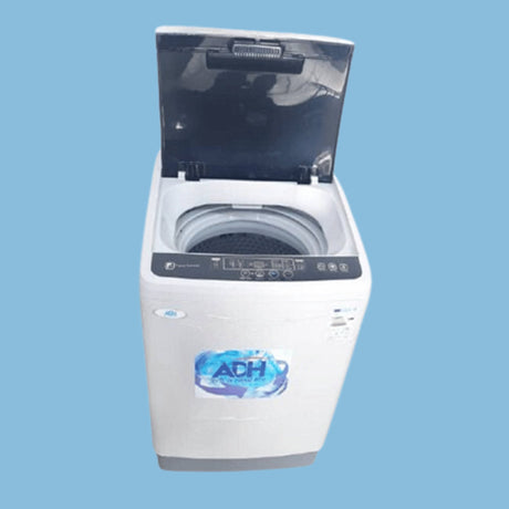 ADH 8kg Automatic Top Loading Washing Machine – White - KWT Tech Mart