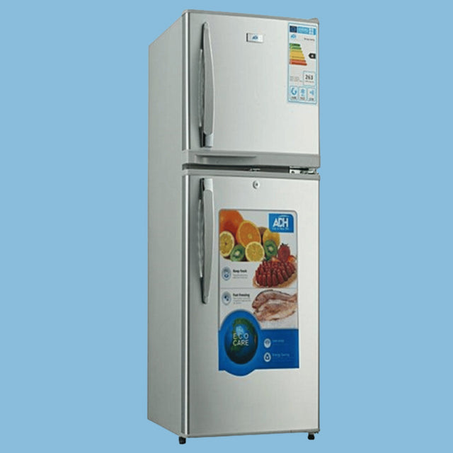 ADH 158Ltr Double Door Refrigerator BCD-158L - Silver - KWT Tech Mart