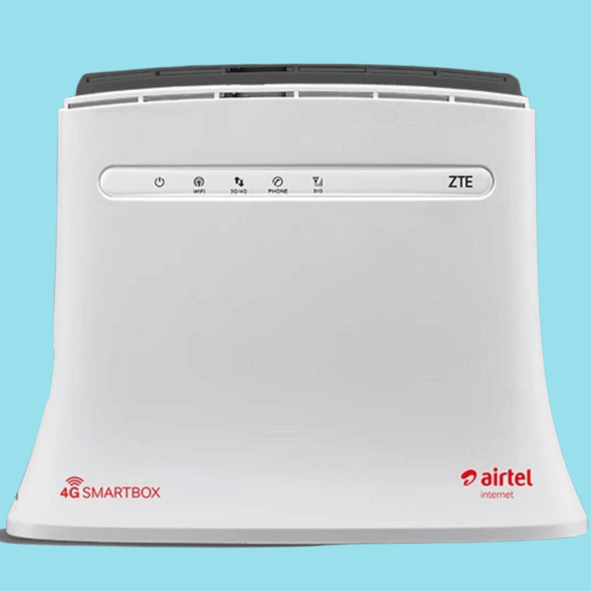 Airtel 4G Smartbox Router, MiFi, Wifi, Ethernet, Free Simcard, Free 51GB Data, - KWT Tech Mart