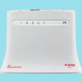 Airtel 4G Smartbox Router, MiFi, Wifi, Ethernet, Free Simcard, Free 51GB Data, - KWT Tech Mart