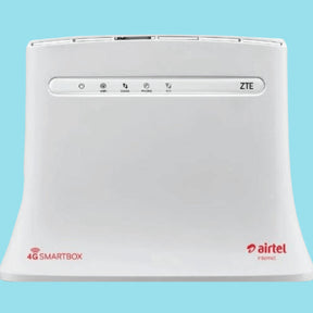 Airtel 4G Smartbox Router, MiFi, Wifi, Ethernet, Free Simcard, Free 51GB Data, - KWT Tech Mart