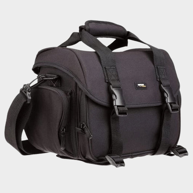AmazonBasics Large DSLR Gadget Bag (Grey Interior) – Black  - KWT Tech Mart
