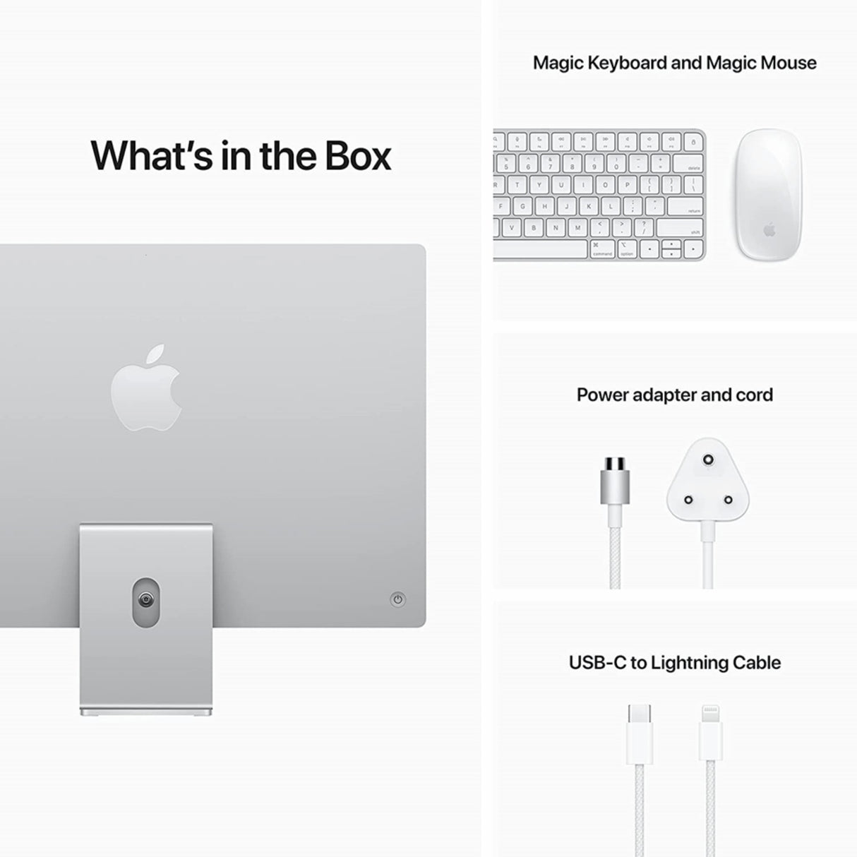 Apple iMac 2021 - 24-inch, Apple M1 chip, 8GB RAM, 256GB - KWT Tech Mart
