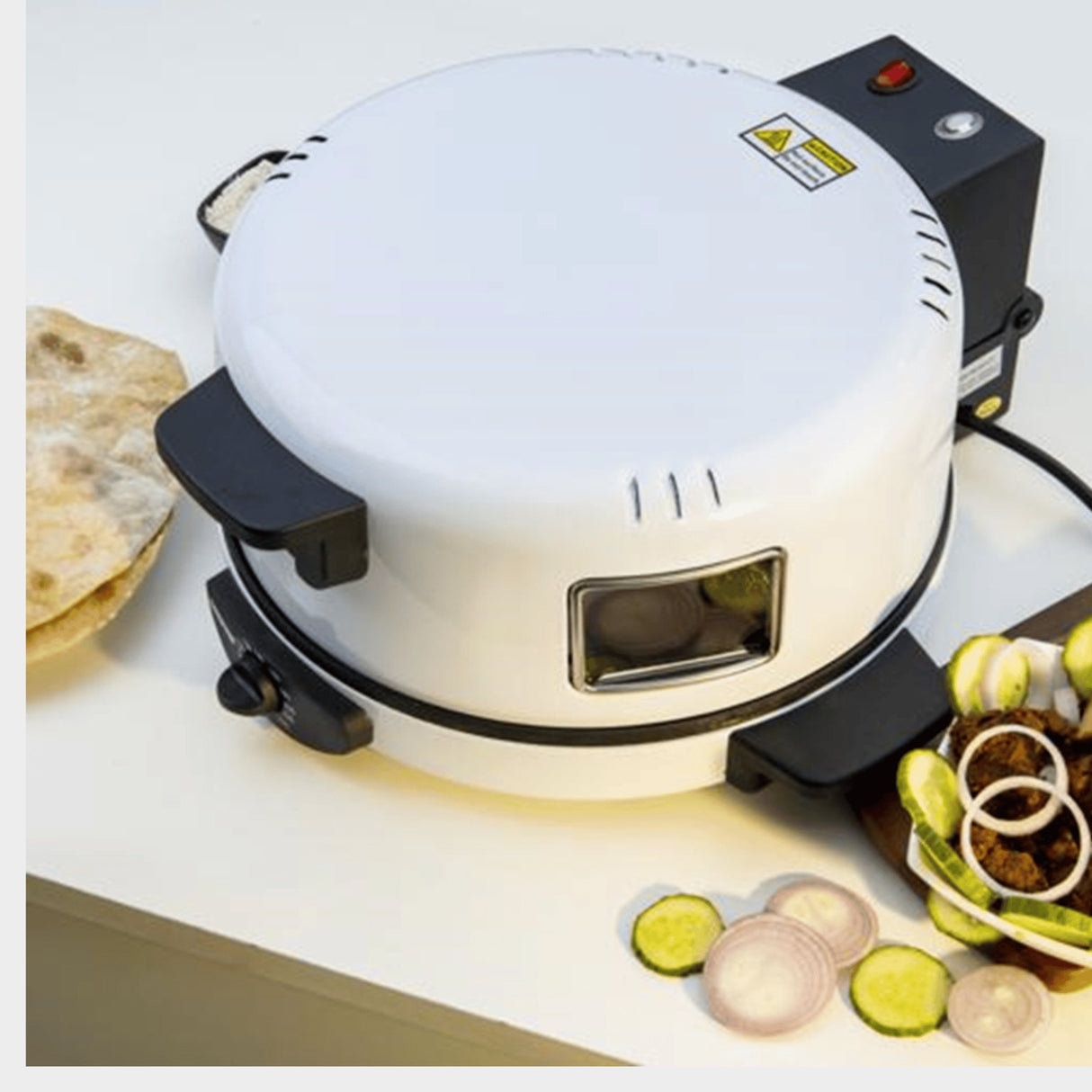 Geepas Arabic Bread Maker, 30cm Baking Plate, GBM63036 - KWT Tech Mart