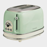 Ariete Retro Style 2 Slice Toaster, 0155 - Green - KWT Tech Mart
