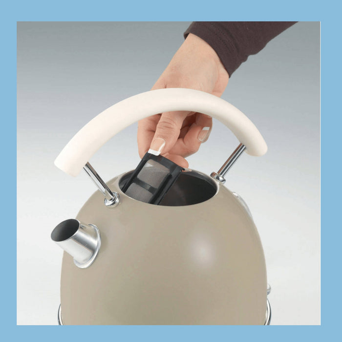 Ariete 1.7L Retro Style Cordless Dome Kettle, 2877 - KWT Tech Mart