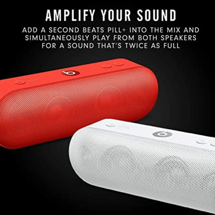 Beats Pill+ Portable Wireless Speaker, Stereo Bluetooth– Red - KWT Tech Mart