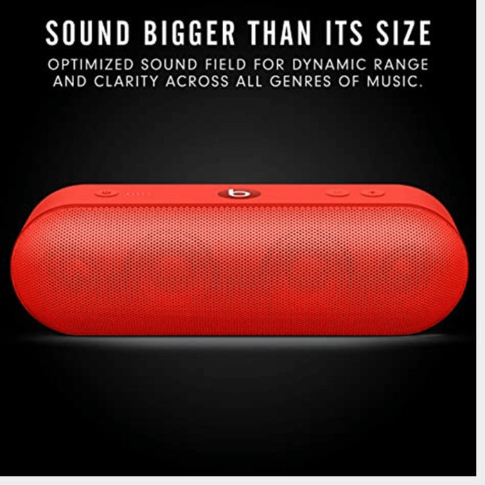 Beats Pill+ Portable Wireless Speaker, Stereo Bluetooth– Red - KWT Tech Mart