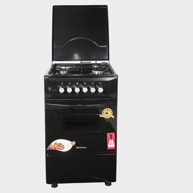 Blue flame 50x50cm, 3Gas + 1Electric Cooker + Oven, C5031E–B - KWT Tech Mart