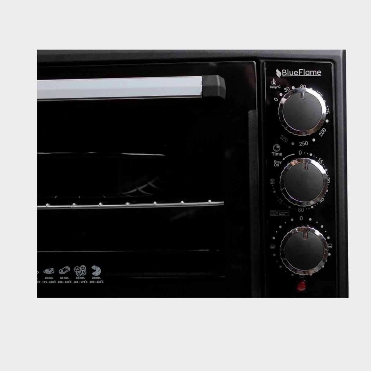 Blueflame 40L Mini Oven BF-0123 - Black - KWT Tech Mart